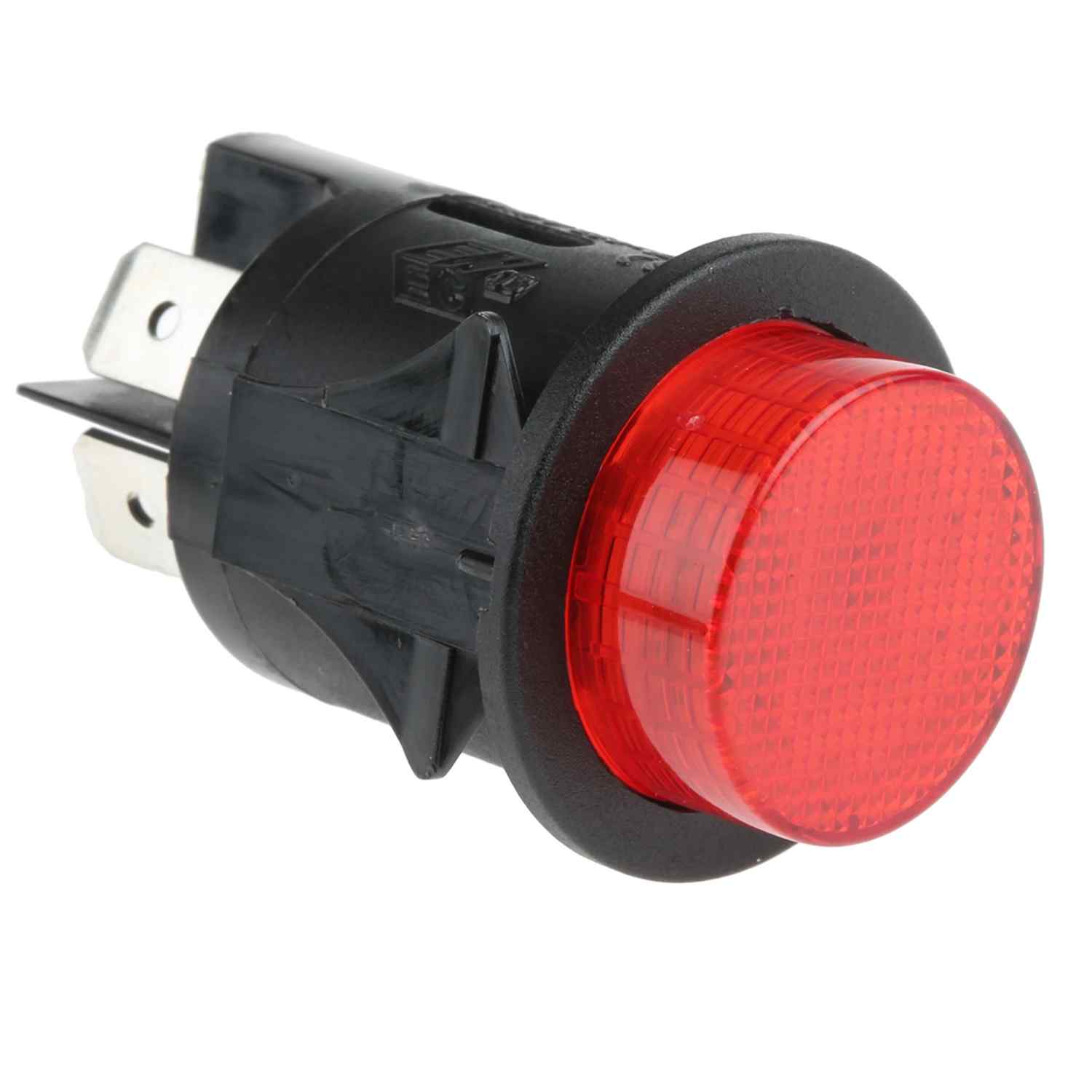 Interruptor de Botón Pulsador DPST 16 A redondo 25 mm LED