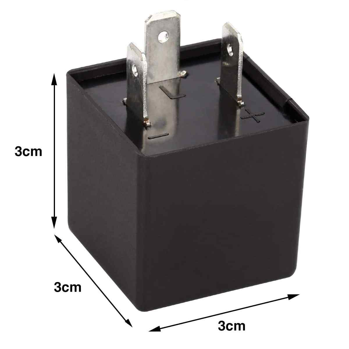 Rele moto intermitente de 3 pines indicador de señal de giro 12V - imagen 4