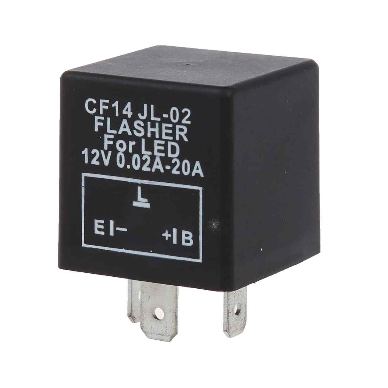 Rele moto intermitente de 3 pines indicador de señal de giro 12V - imagen 1