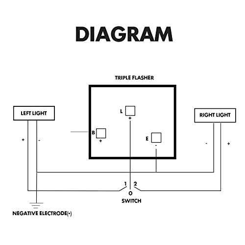 Rele moto intermitente de 3 pines indicador de señal de giro 12V - imagen 3