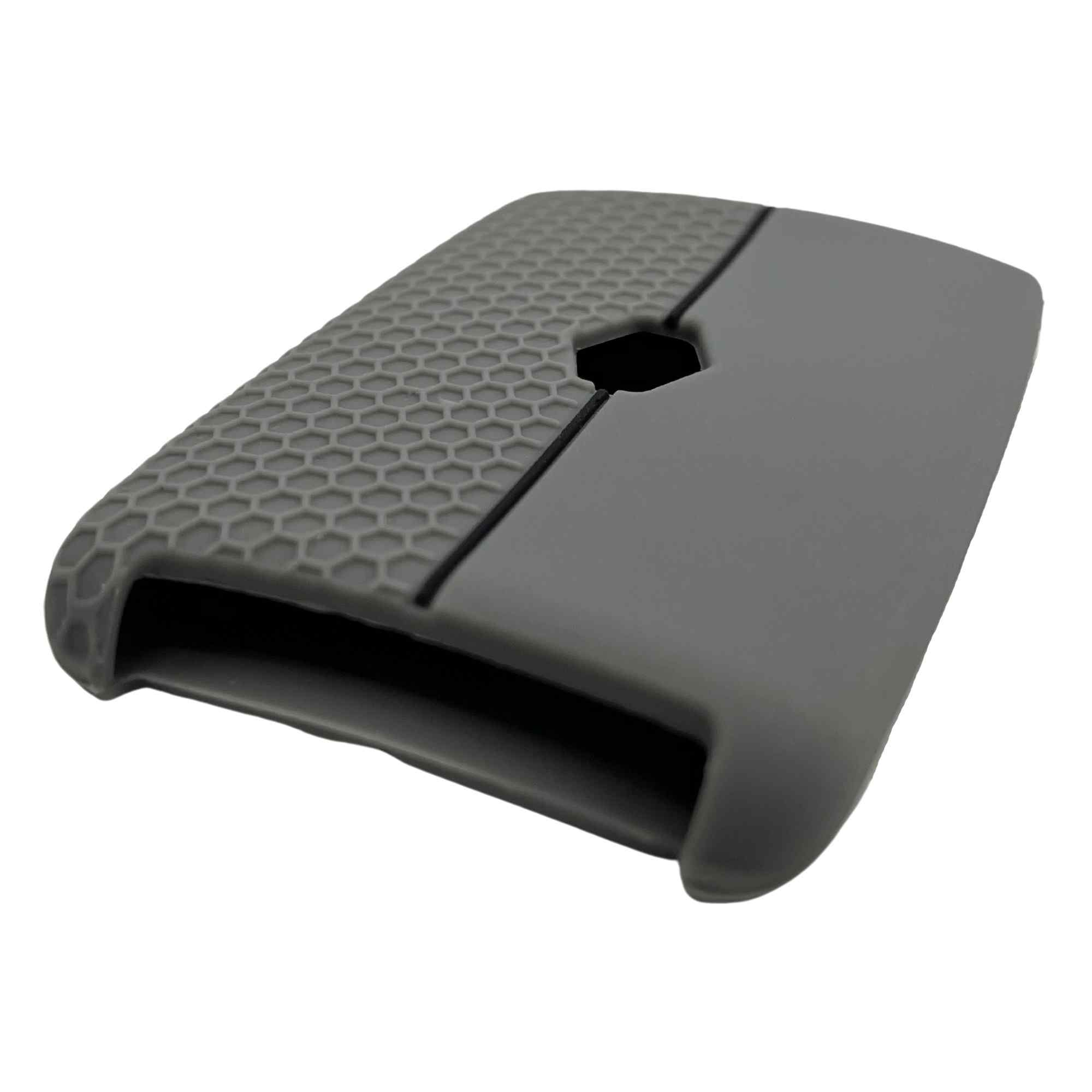 Funda silicona mando llave del coche 4 botones compatible con Renault y Dacia Gris - imagen 3