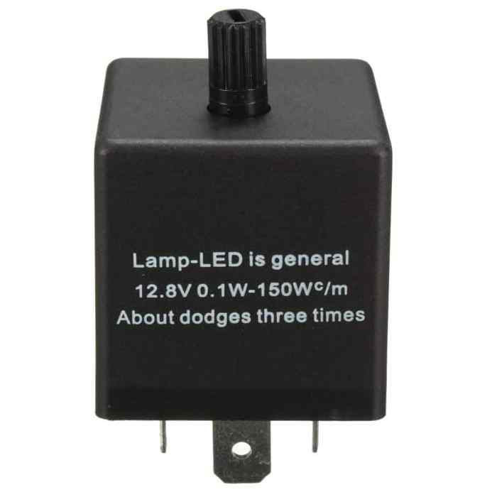 Rele moto intermitente de 3 pines indicador de señal de giro 12V con regulador - imagen 1