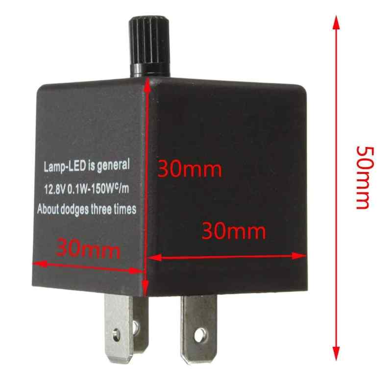 Rele moto intermitente de 3 pines indicador de señal de giro 12V con regulador - imagen 5