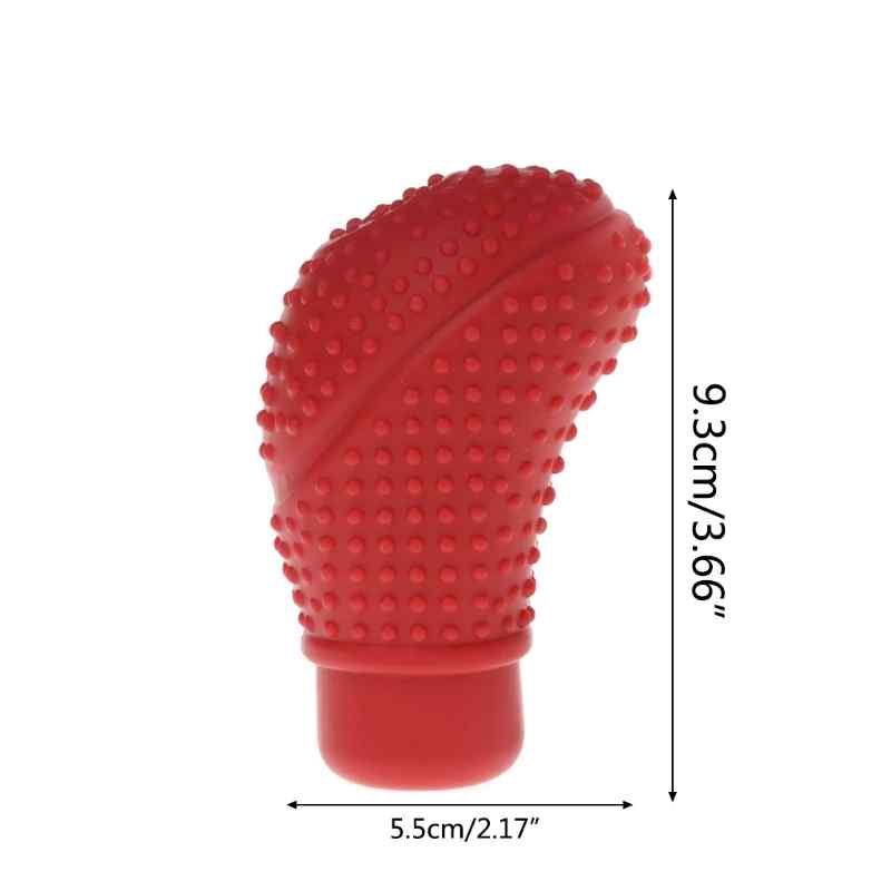 Funda Pomo cambios marcha coche Antideslizante rojo - imagen 2