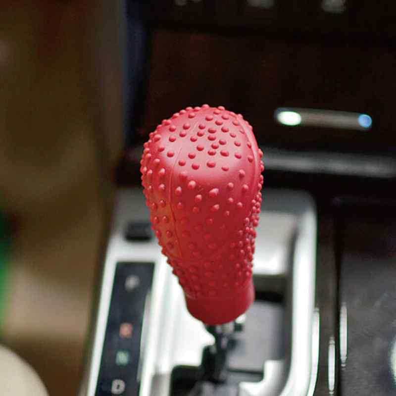 Funda Pomo cambios marcha coche Antideslizante rojo - imagen 4