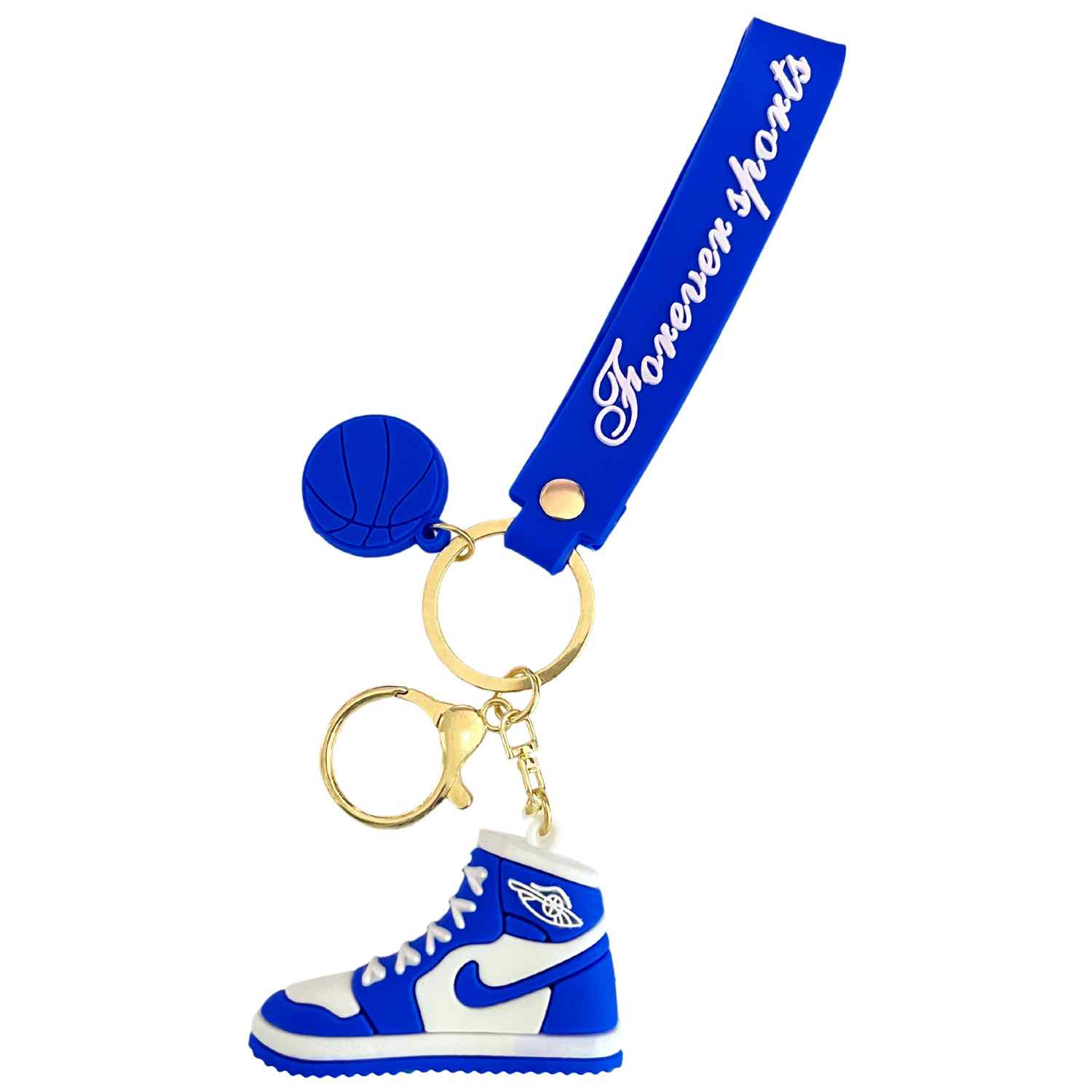 Llaveros zapatillas compatible con Nike Air Jordan azul